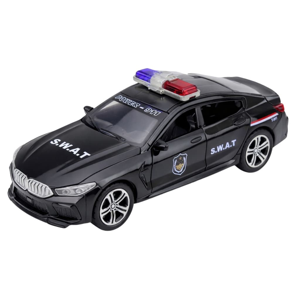 LEAN TOYS SWAT vozilo s lučmi, zvoki, pogonom in vrati 2