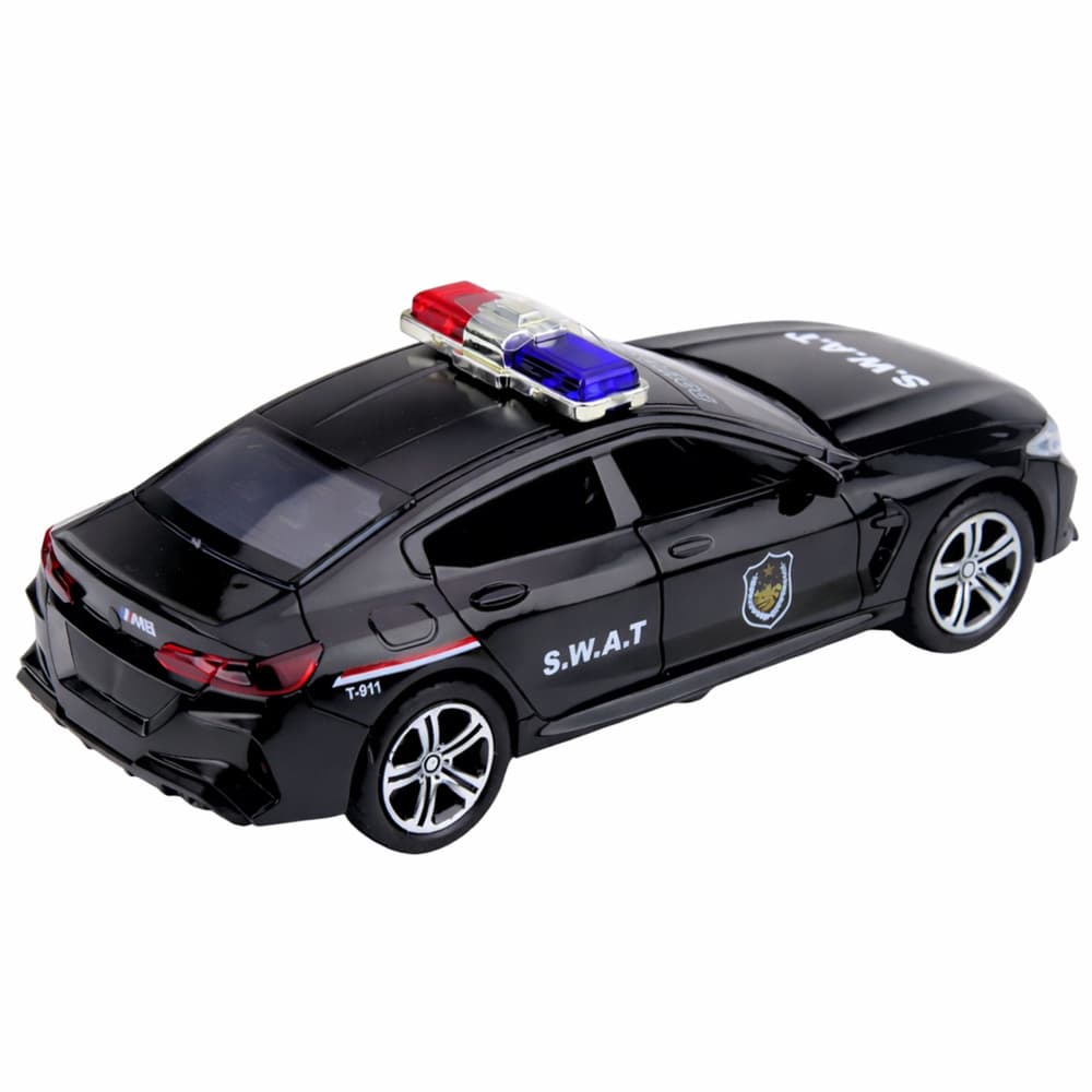 LEAN TOYS SWAT vozilo s lučmi, zvoki, pogonom in vrati 4