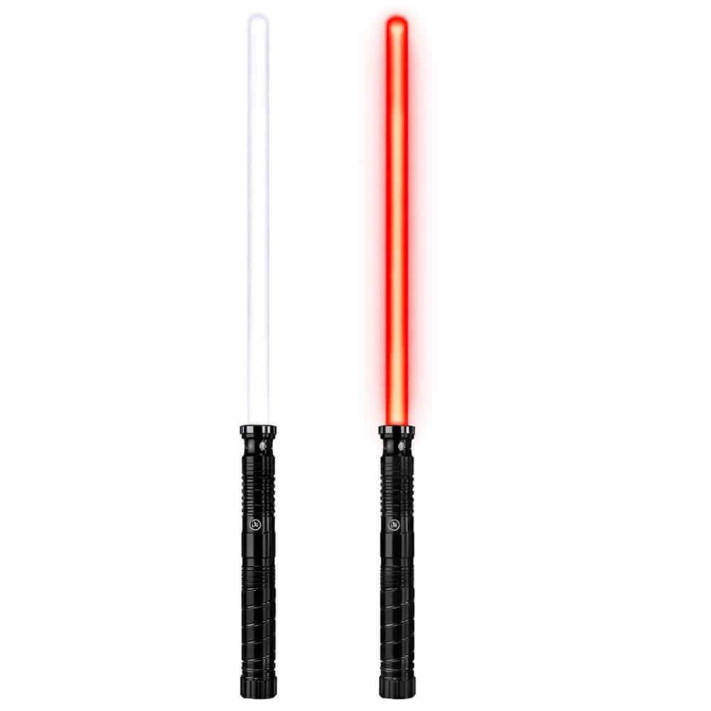 Laser sablja, svetleča, z zvoki, kovinski ročaj, 75 cm 2