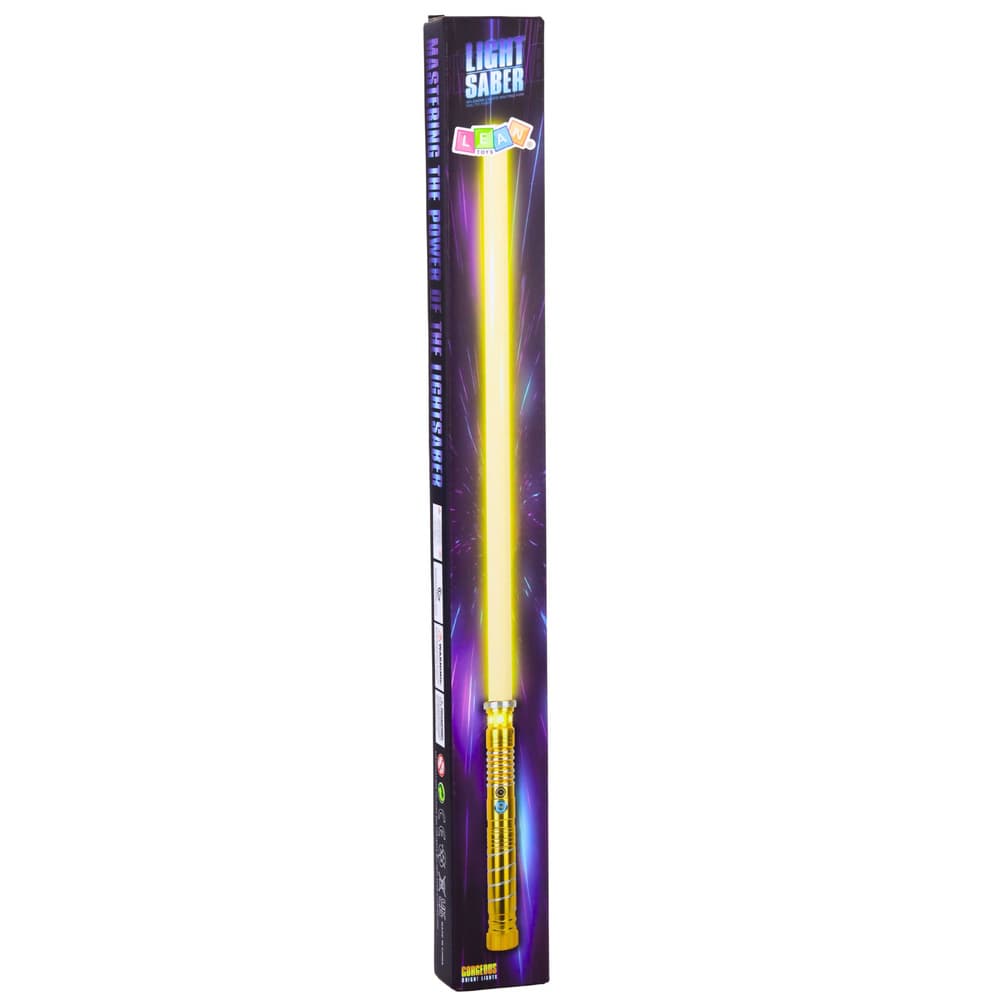 Laser sablja, svetleča, z zvoki, kovinski ročaj, 75 cm 4