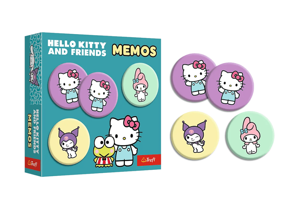 TREFL GRY Igra za Otroke Memos Hello Kitty 3+ 3