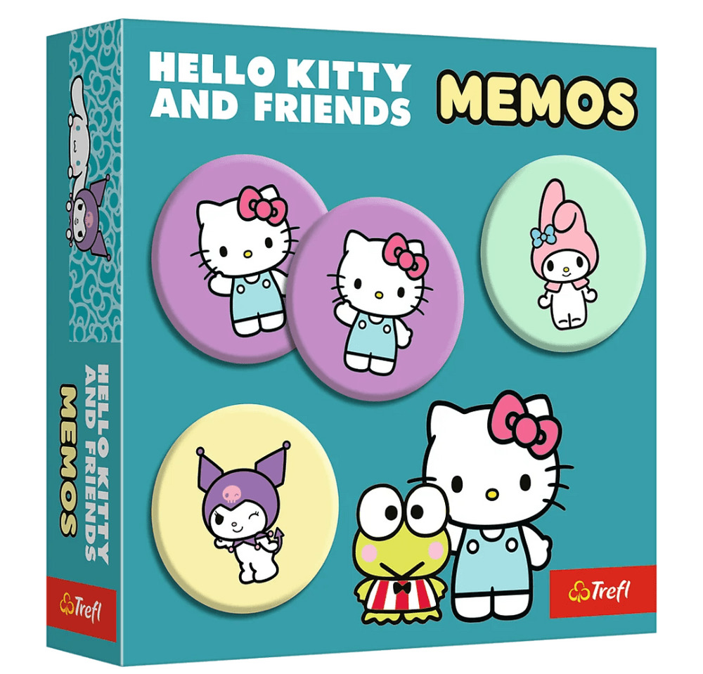 TREFL GRY Igra za Otroke Memos Hello Kitty 3+