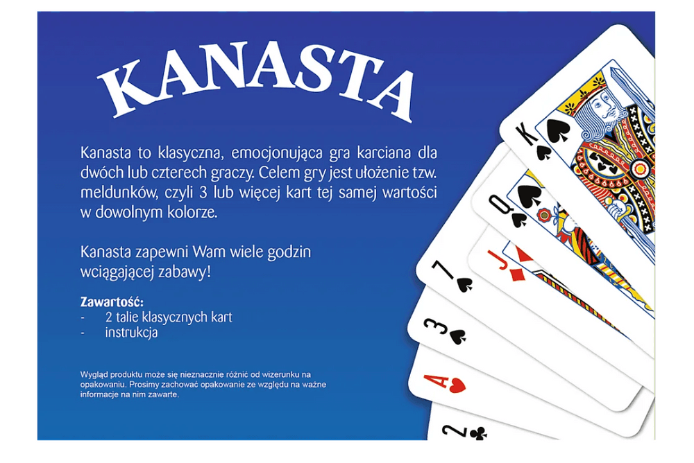 TREFL GRY kartaška igra Kanasta 4
