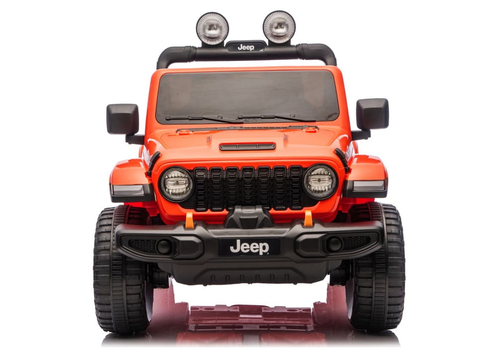 LEAN CARS Akumulatorski Jeep Rubicon 4x4 (oranžni) 3