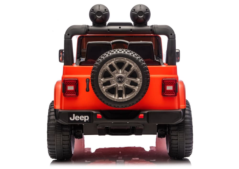 LEAN CARS Akumulatorski Jeep Rubicon 4x4 (oranžni) 4