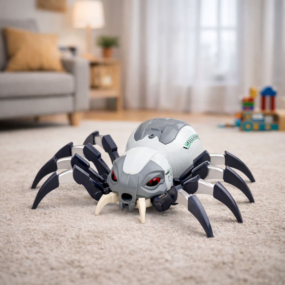 Robot pajek na daljinsko vodenje RC, z efektom dima 3