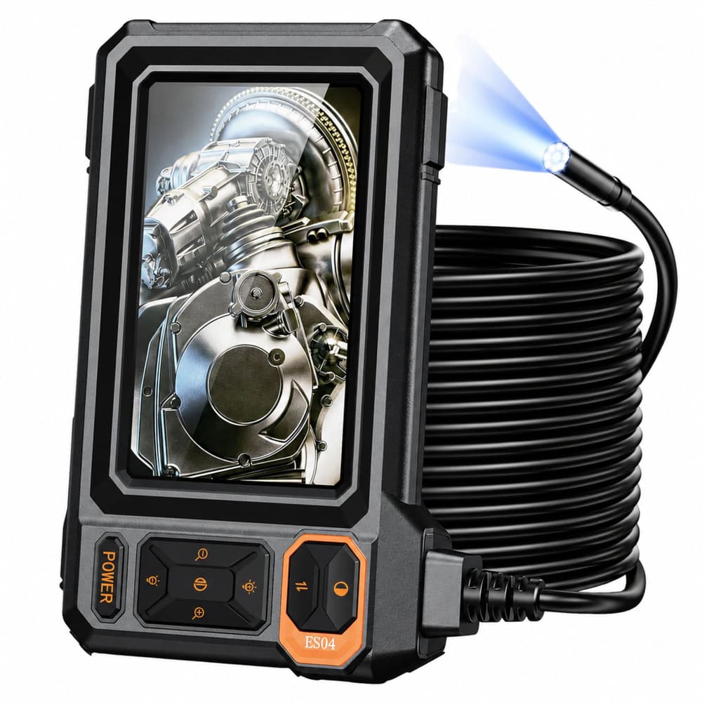 LEAN Endoskop kamera z LCD 4,3'', IP67, 8 LED 5