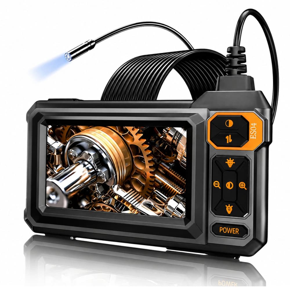 LEAN Endoskop kamera z LCD 4,3'', IP67, 8 LED 2