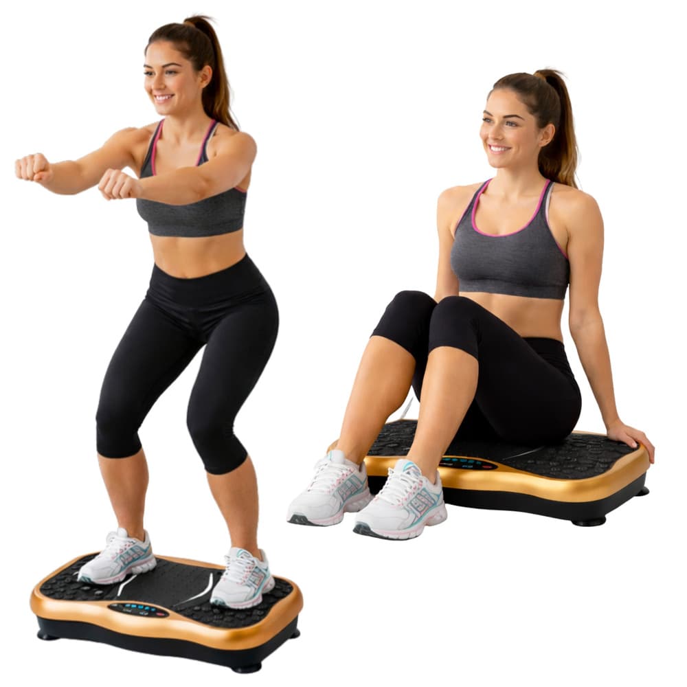 Vibracijska platforma za fitnes trening z Bluetooth zvočniki LEAN 2