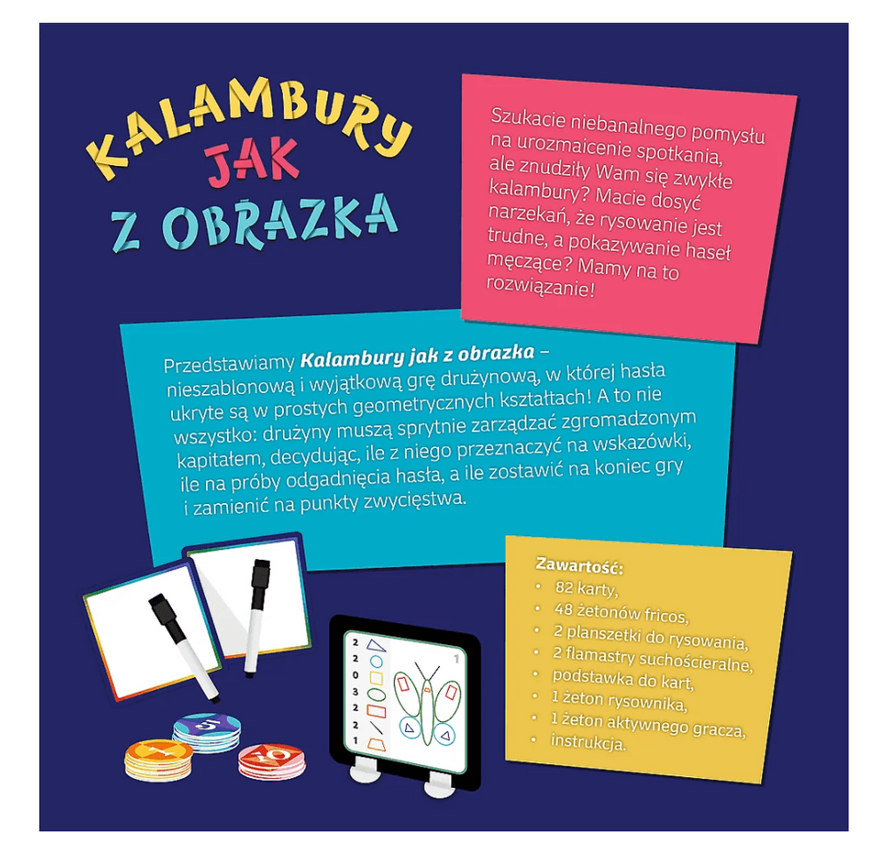 Družabna igra Kalamburi: Kot iz slike TREFL 4