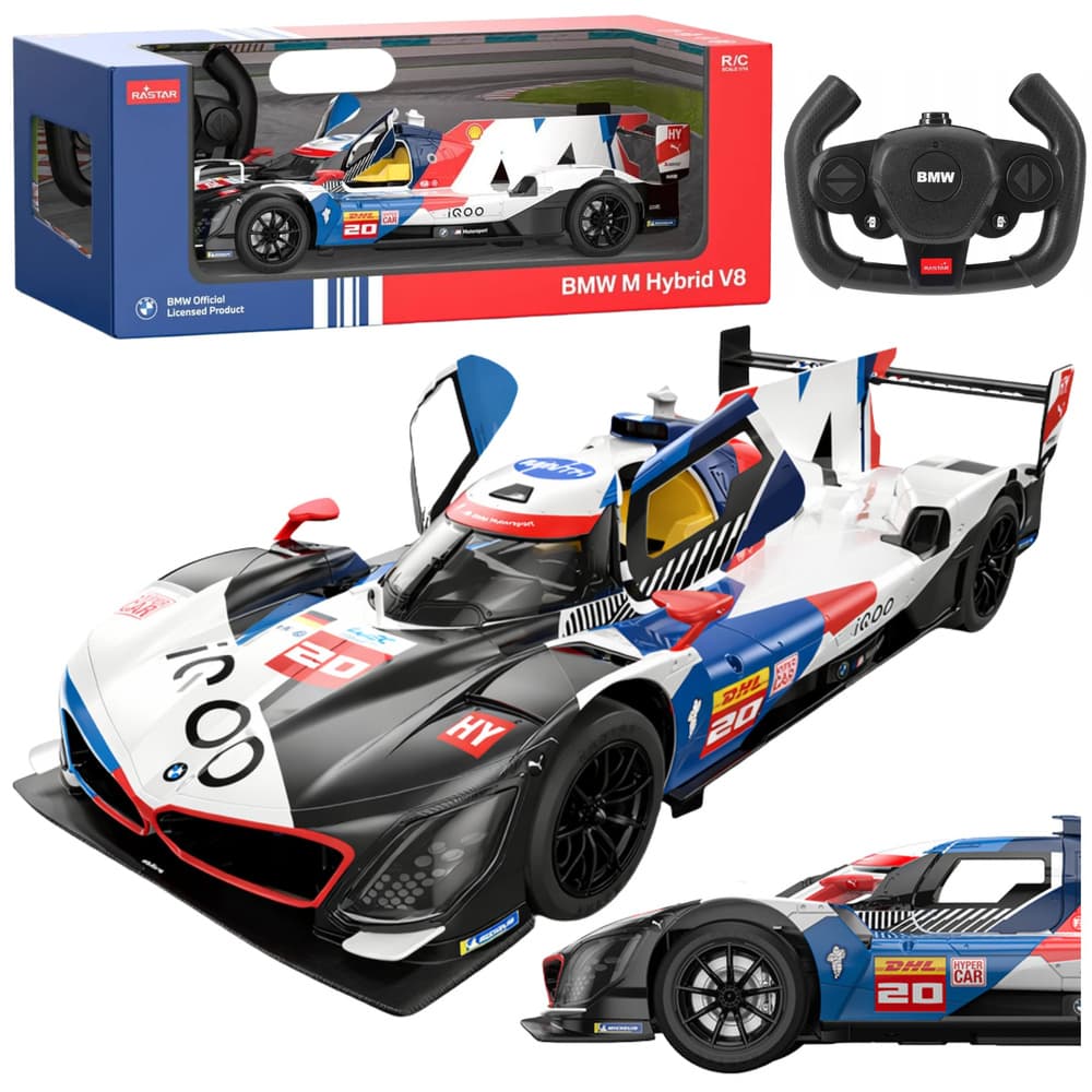 RASTAR RC avto BMW M Hybrid V8, 1:14