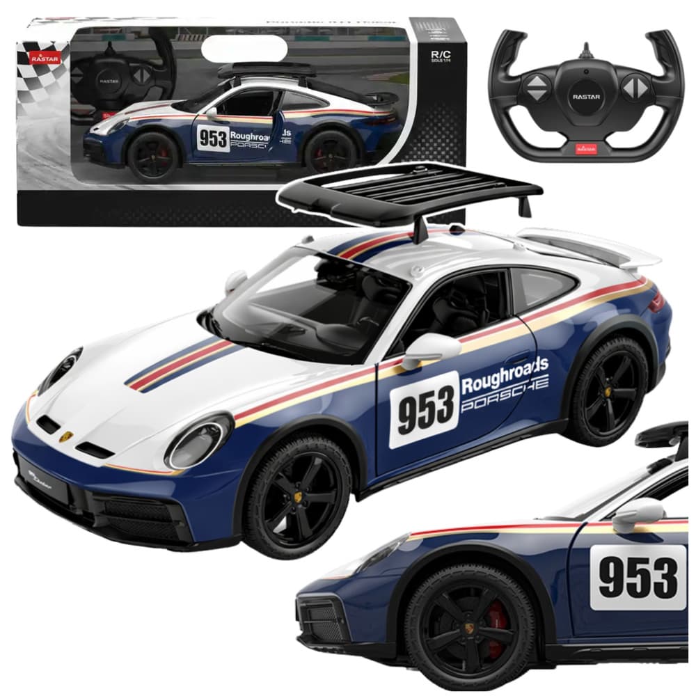 RASTAR RC avto Porsche 911 Dakar Performance, 1:14