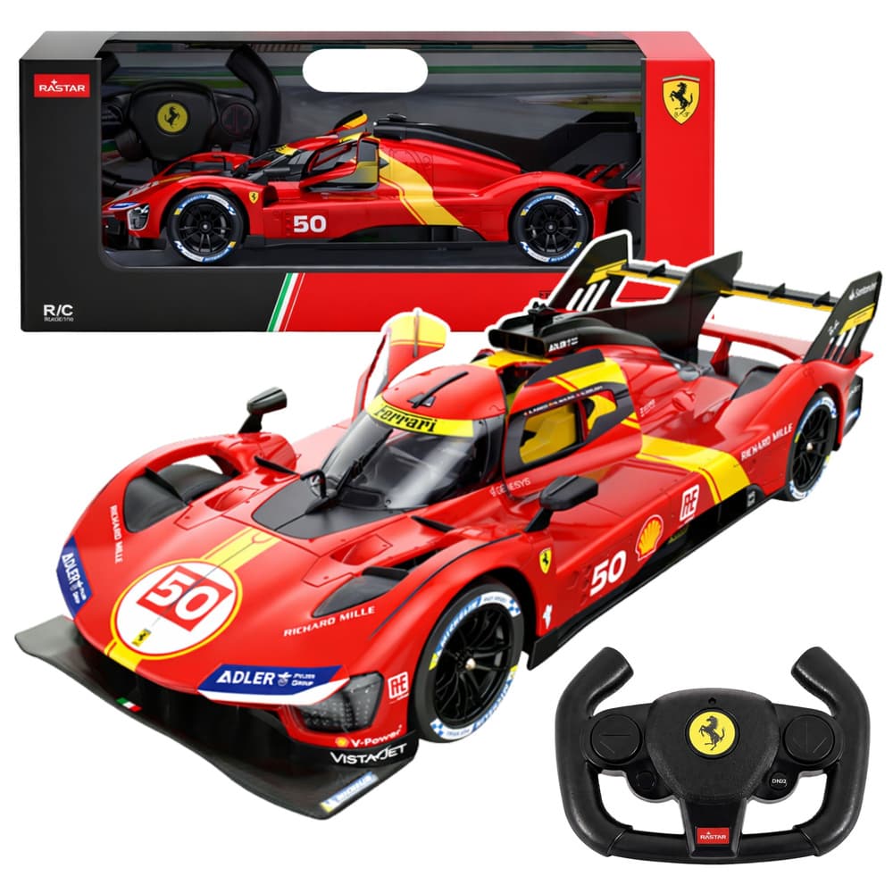 RC avto Rastar Ferrari 499P, rdeč, 1:24