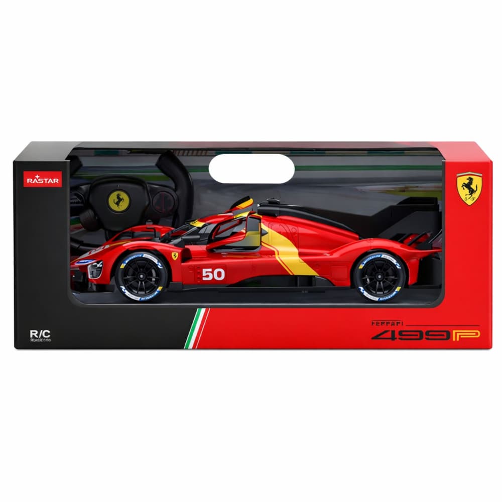 RC avto Rastar Ferrari 499P, rdeč, 1:24 4