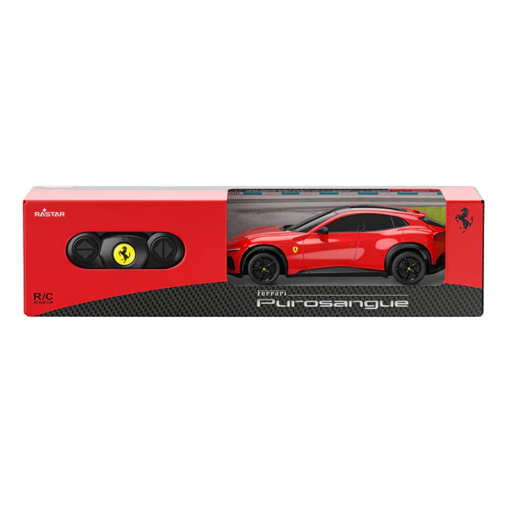 RC avto Rastar Ferrari Purosangue, rdeč, 1:24 6