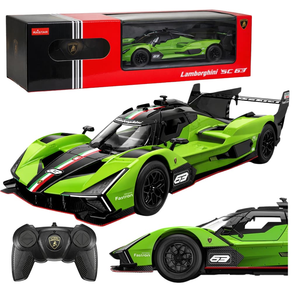 RC avto Rastar Lamborghini SC63, zelen, 1:24