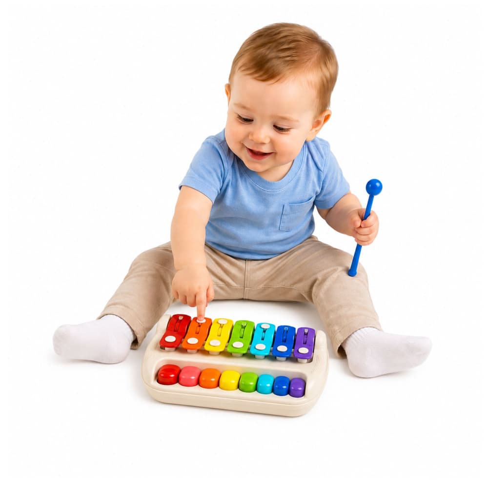 AnP-29520 Otroška glasbena igrača LEAN TOYS: ksilofon + klaviatura 2