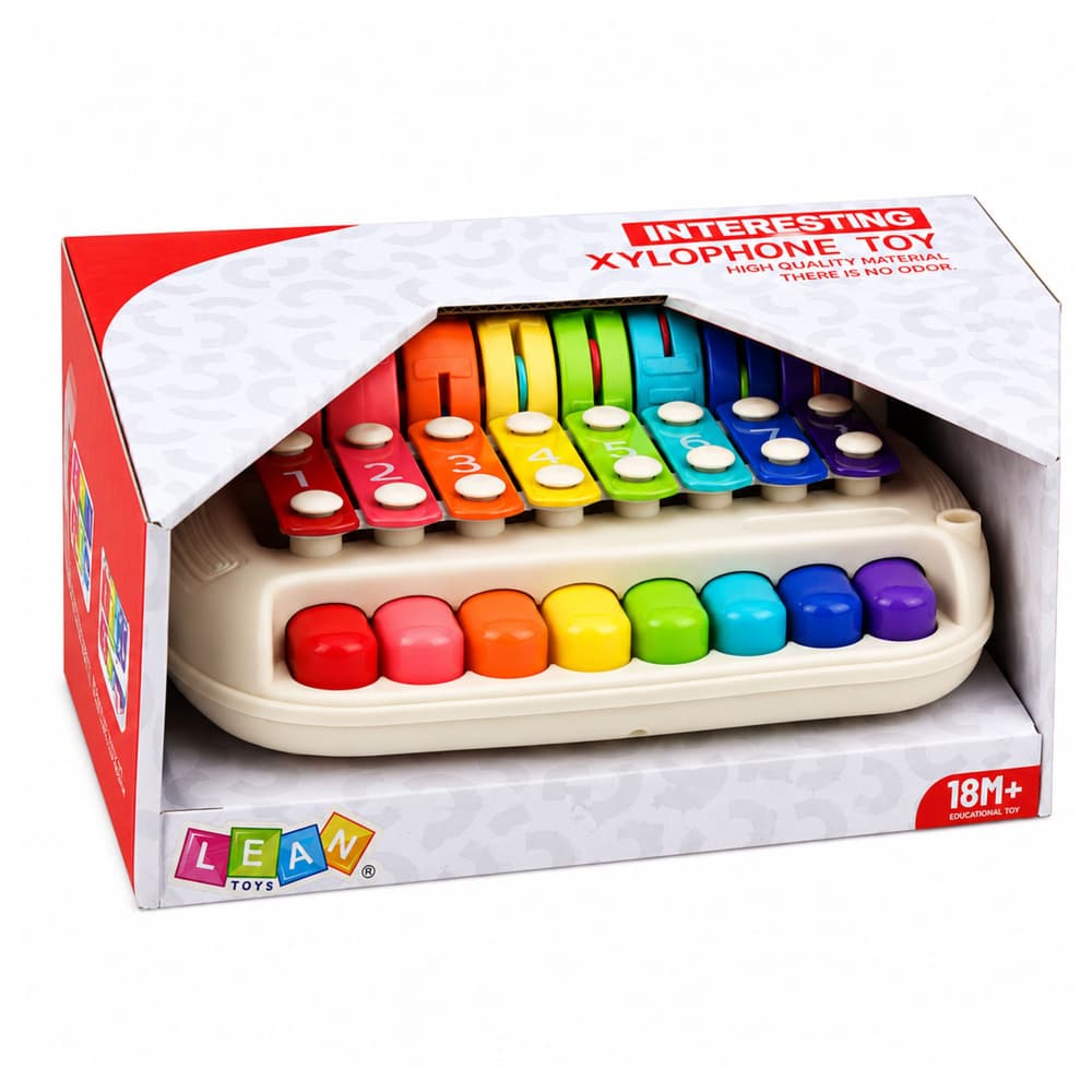 AnP-29520 Otroška glasbena igrača LEAN TOYS: ksilofon + klaviatura 5