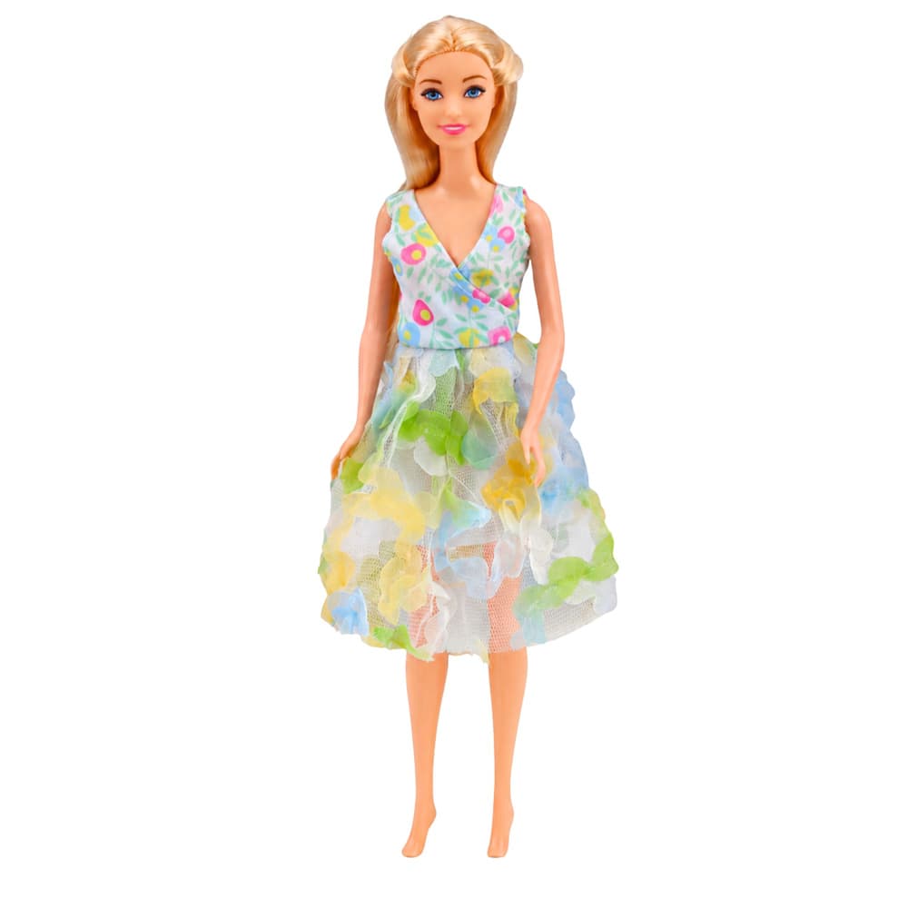Lutka Bella v roza kabrioletu, 30 cm, LEAN TOYS 4