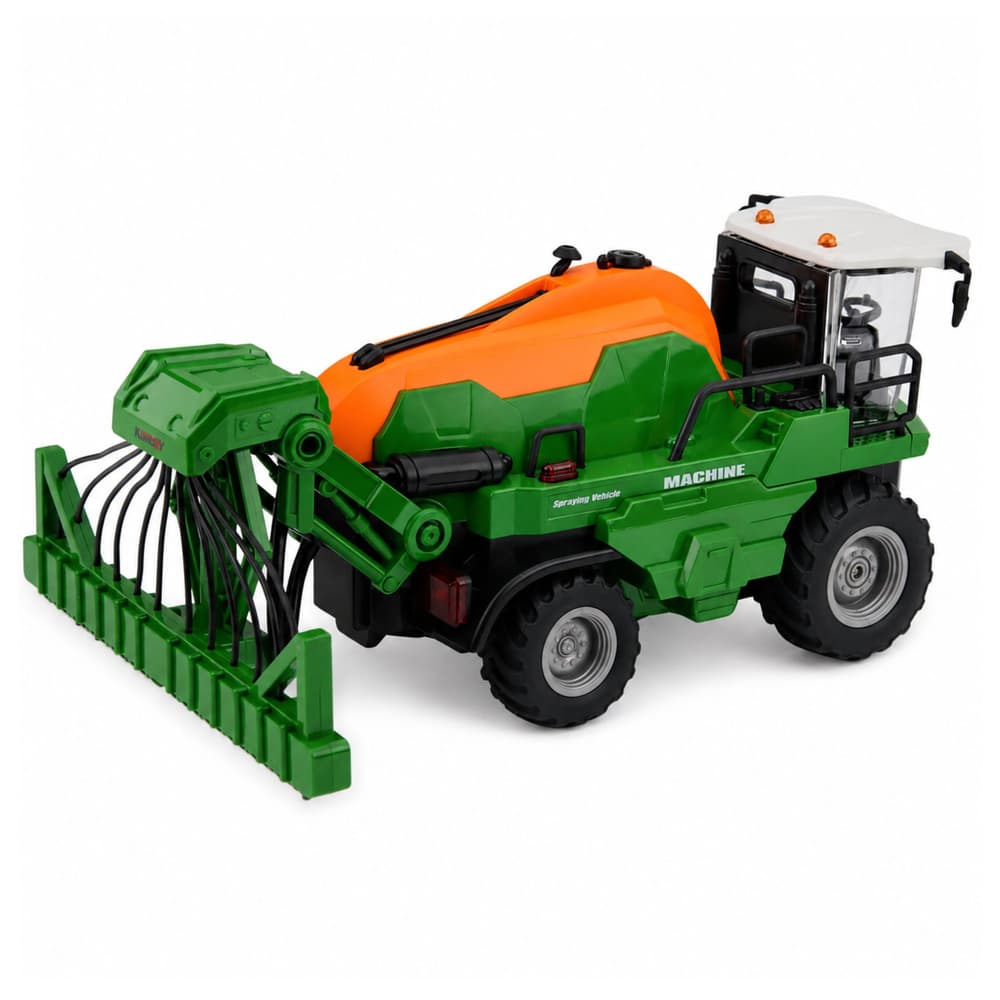 RC kmetijski kombajn z razpršilnikom, luči, zvoki, 1:24 3