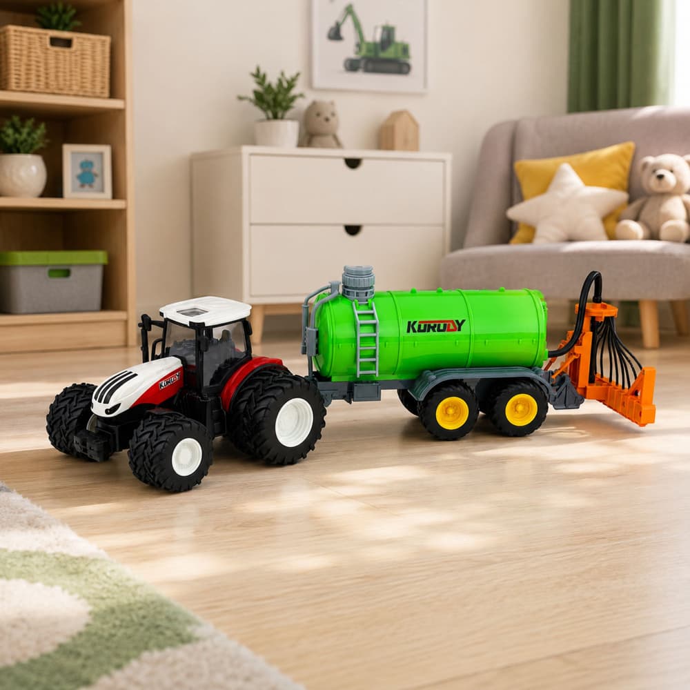 RC traktor z razpršilnikom za gnojila, funkcija pršenja, 1:24 5