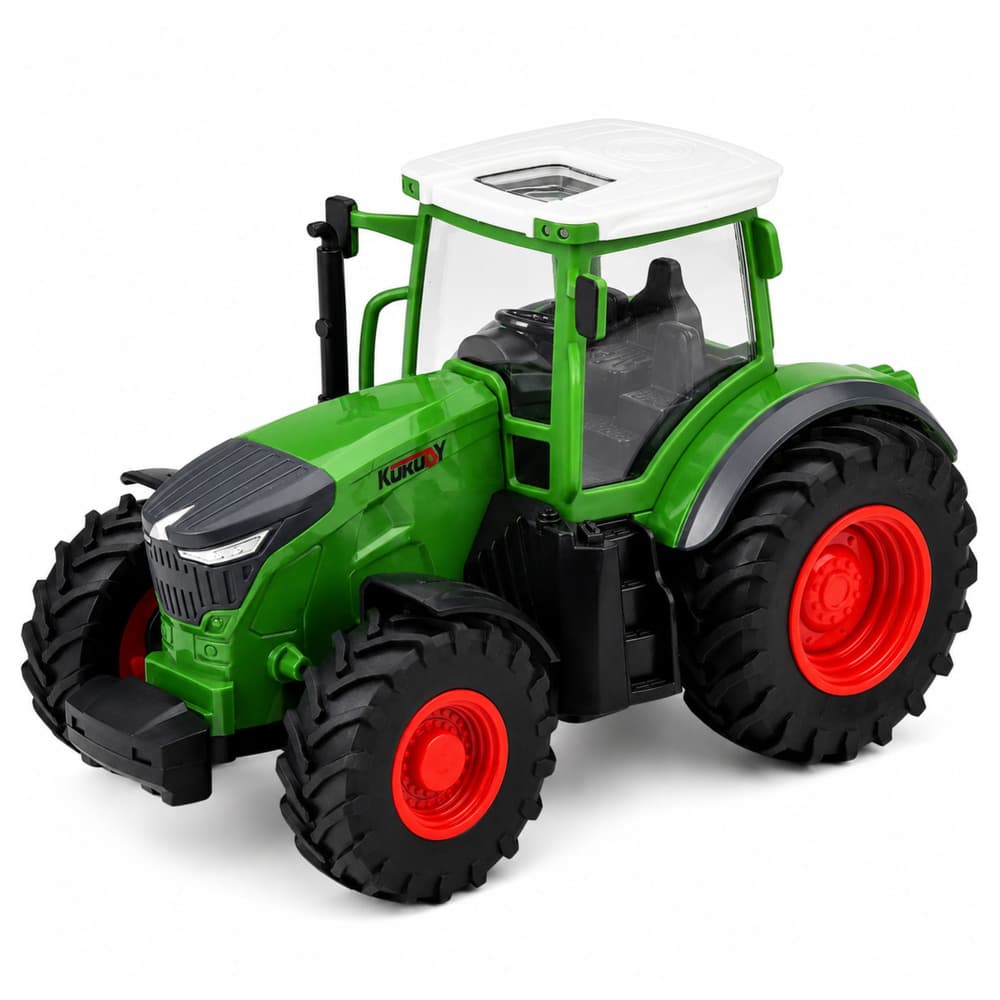 RC traktor z kiper prikolico, električno dviganje, luči, 1:24 3
