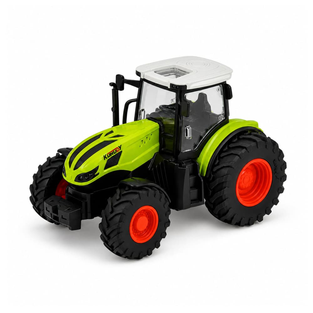 RC traktor z kiper prikolico, LED luči, 1:24 3