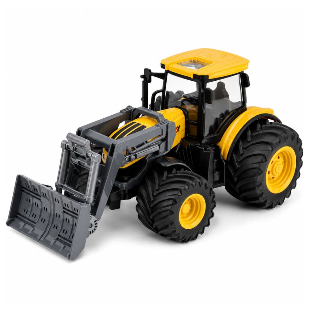 Kmetijski Traktor s Pobočnikom, Luči, Zvoki (Rumena, 1:24) 2