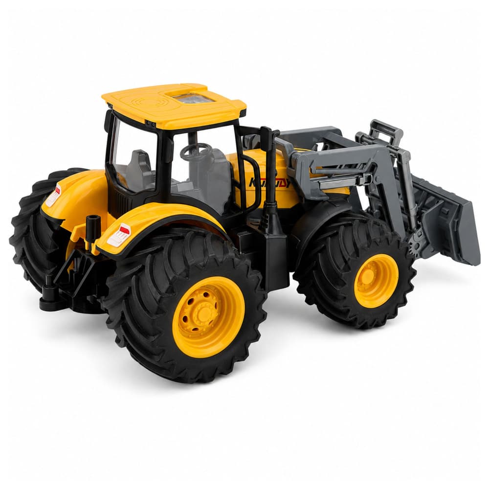 Kmetijski Traktor s Pobočnikom, Luči, Zvoki (Rumena, 1:24) 3