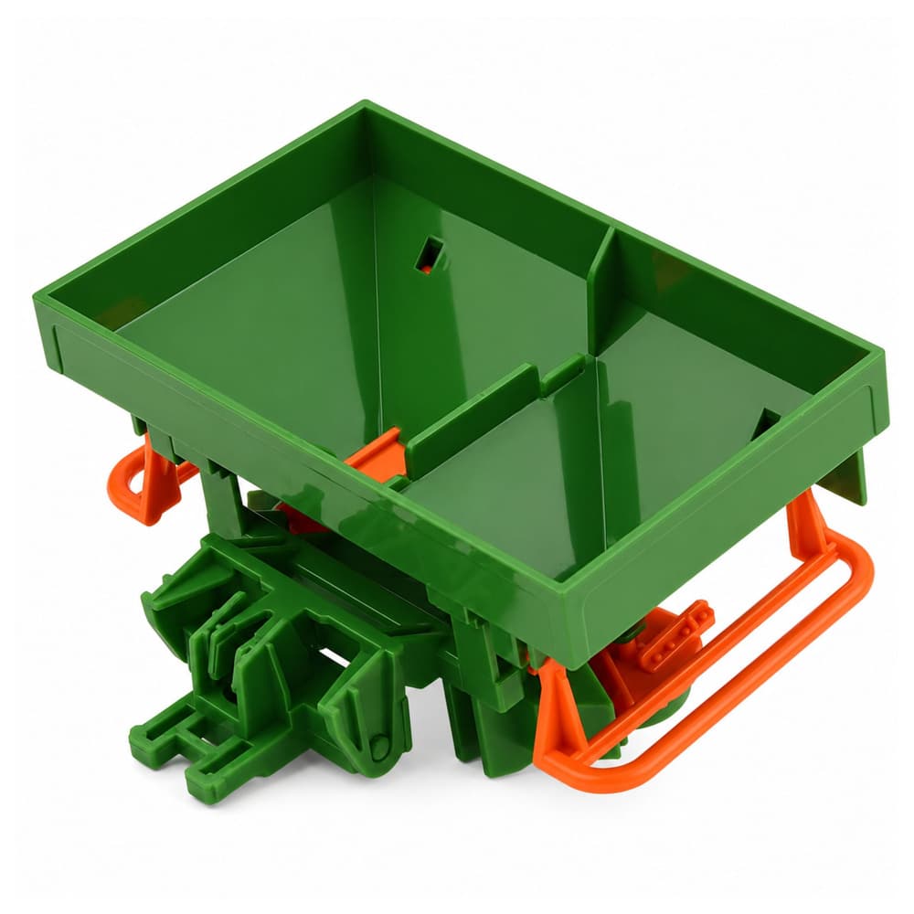 Kmetijski traktor LEAN TOYS 1:24 s sejačem, zelena 5