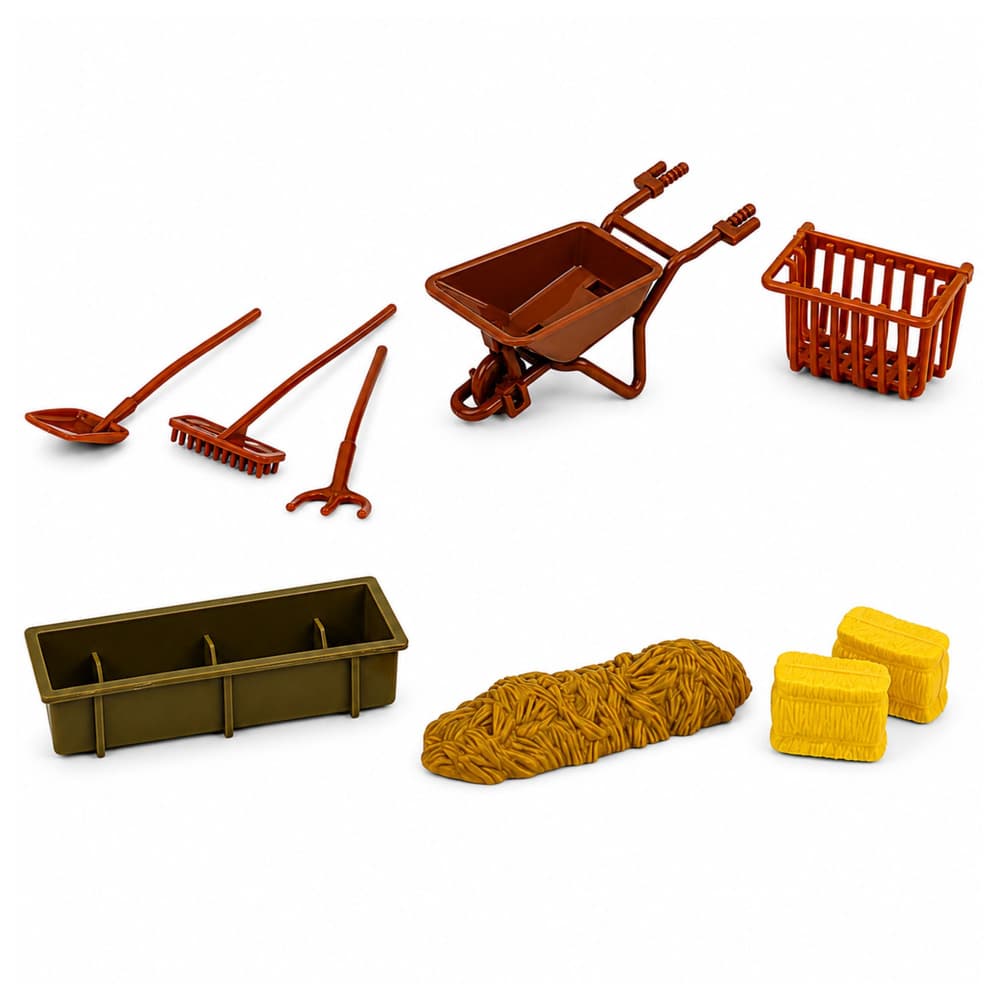 Set za igro "Farma v traktorju" LEAN TOYS, 28 delov 4