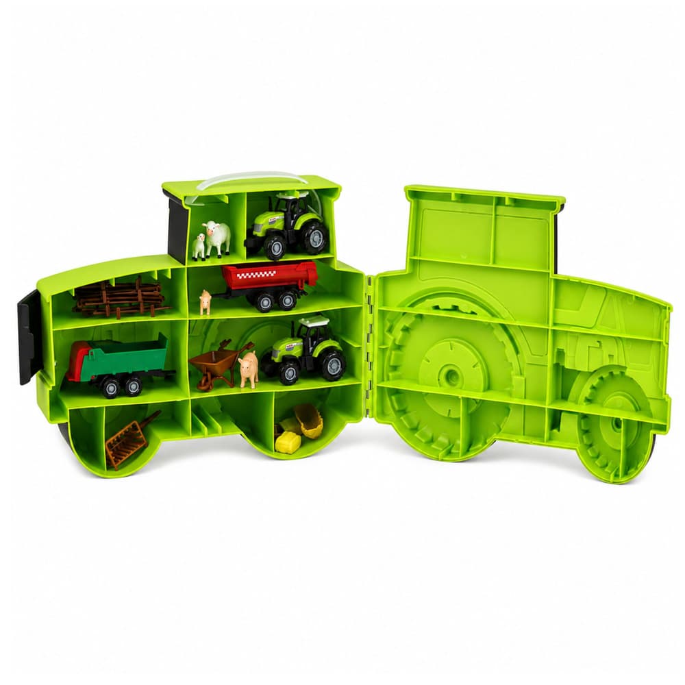 Set za igro "Farma v traktorju" LEAN TOYS, 28 delov 6