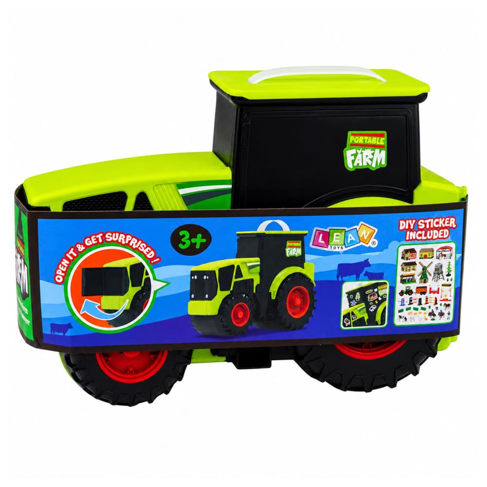 Set za igro "Farma v traktorju" LEAN TOYS, 28 delov 8