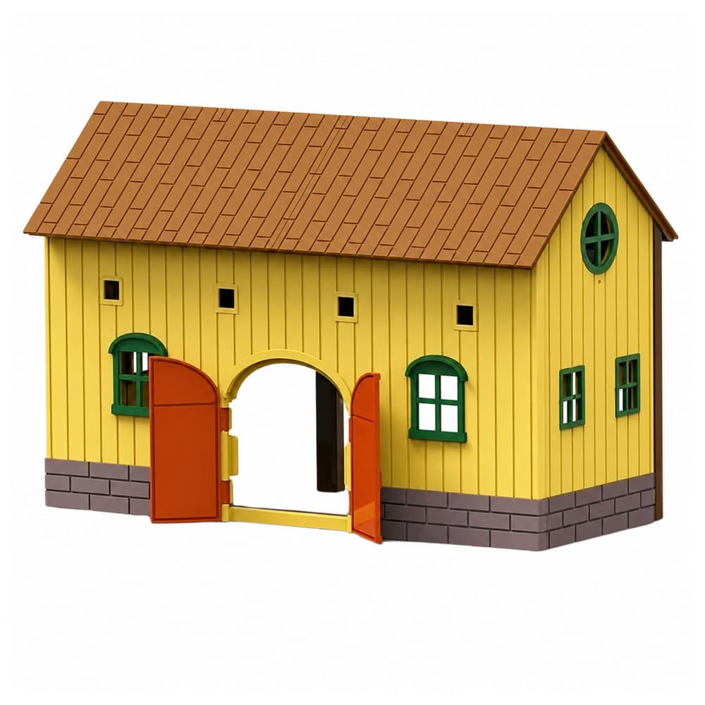 LEAN TOYS Set Farma, Konjski Hlev, Prečki, Figurice, 69 el. 2