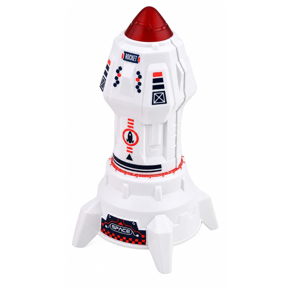LEAN TOYS Komplet vesoljski raketoplan, raketa, vozilo in astronaut 5