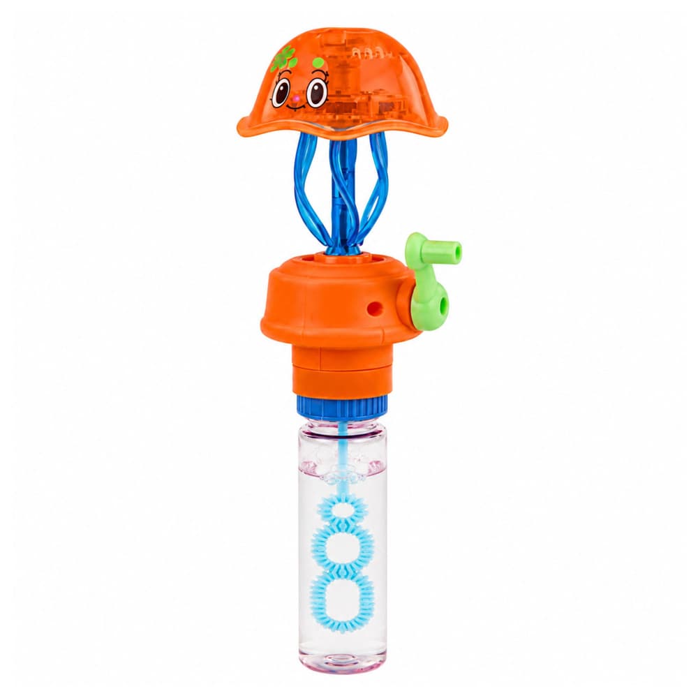 Mehurčki LEAN TOYS v obliki meduze s svetlobo LED 3