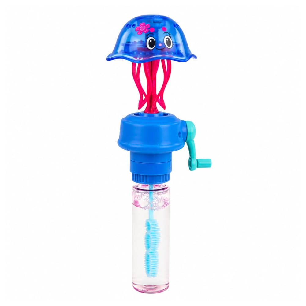Mehurčki LEAN TOYS v obliki meduze s svetlobo LED 4