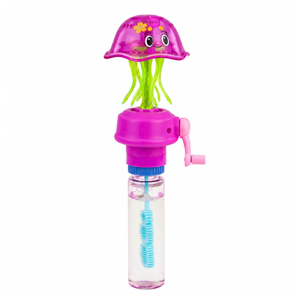 Mehurčki LEAN TOYS v obliki meduze s svetlobo LED 5