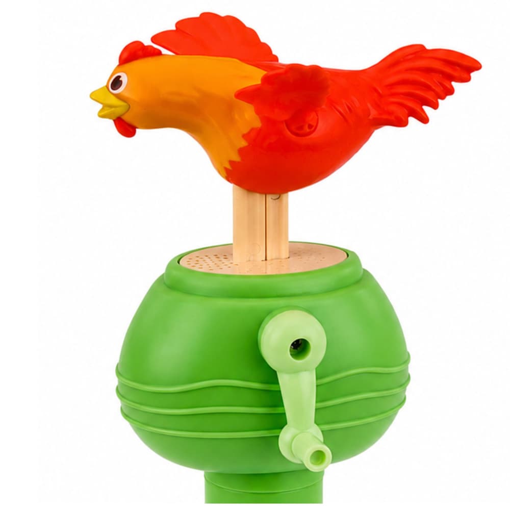 Mehurčki LEAN TOYS s kokošjo, premikajočimi krili in pisalom 4