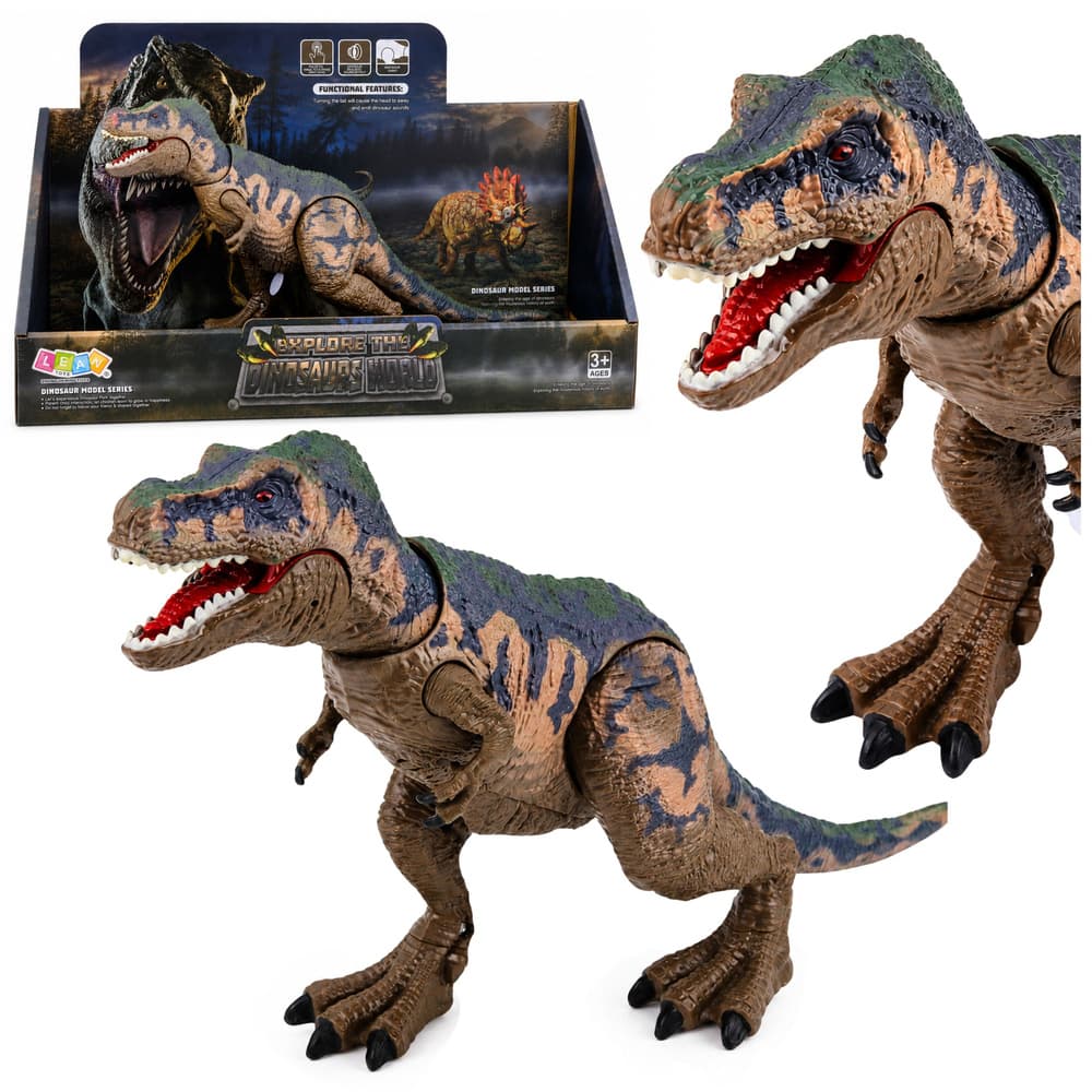 Dinozaver LEAN TOYS T-Rex, premične okončine, zvok