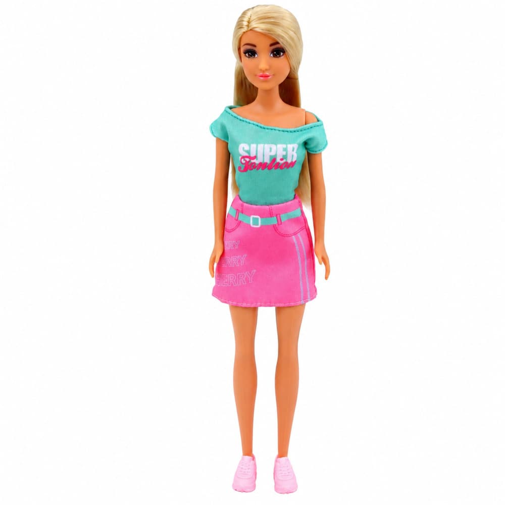 LEAN TOYS Lutka Anlily s psičkom in dodatki za nego 3