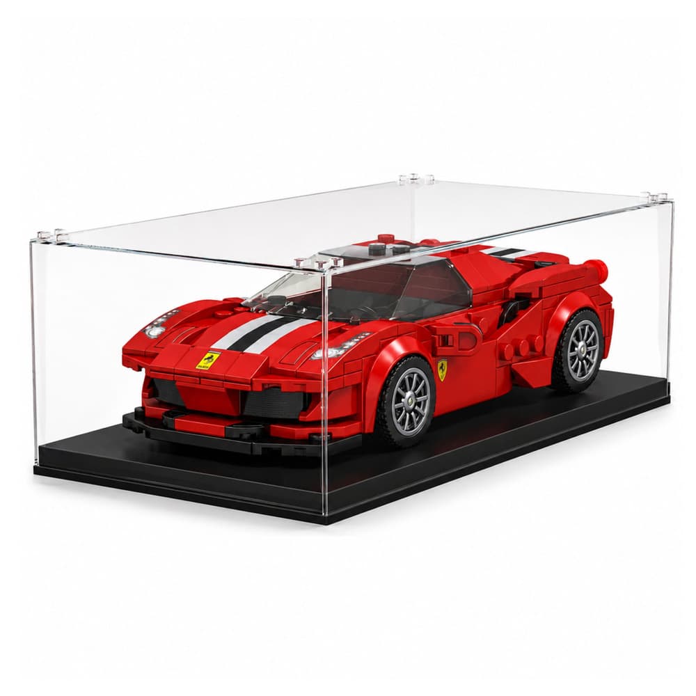 Kocke LEAN TOYS - športni avto, rdeč, 364 el. 3