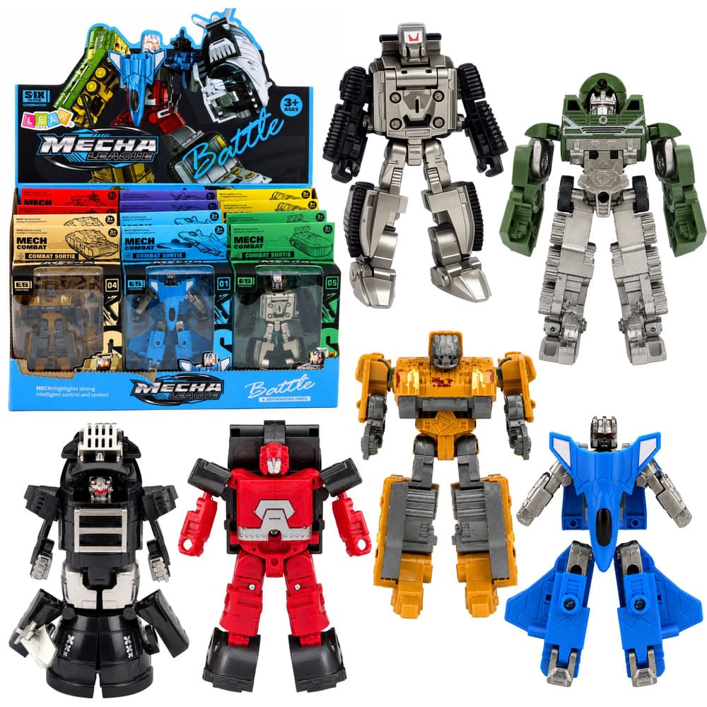 Vojaški robot/vozilo 2v1: cisterne, lovci in drugo