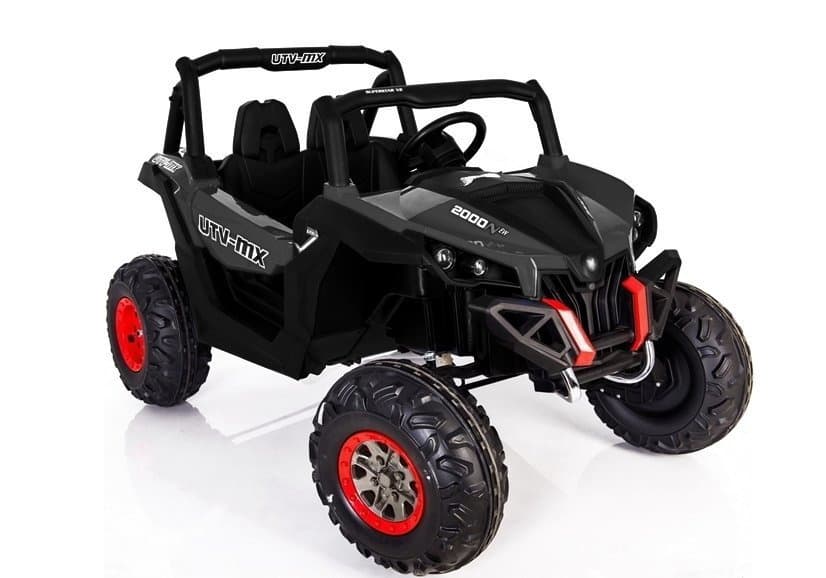 Otroški avtomobil na akumulator Jeep XMX603 z MP4 – Črn – LEAN CARS