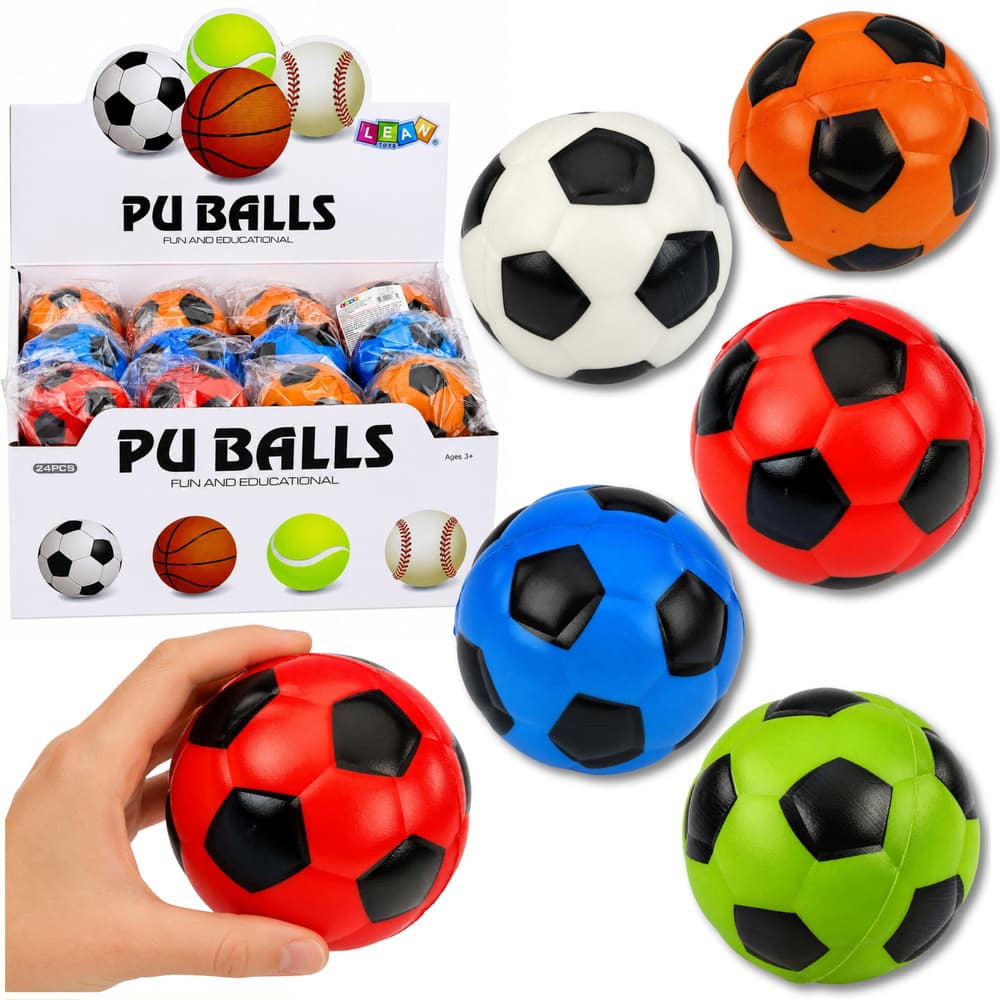 Penasta žoga za otroke LEAN TOYS, 6 cm