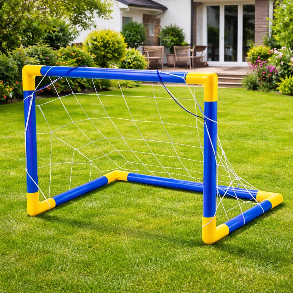 Set za nogomet: gol, žoga, tlačilka 62x40cm 3