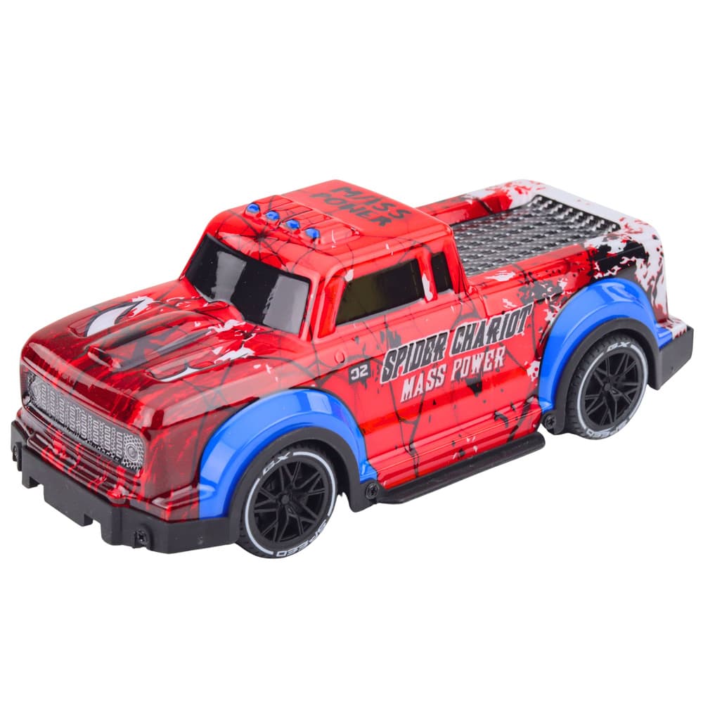 LEAN TOYS RC terenski avto Prikazen, luči, rdeč 2
