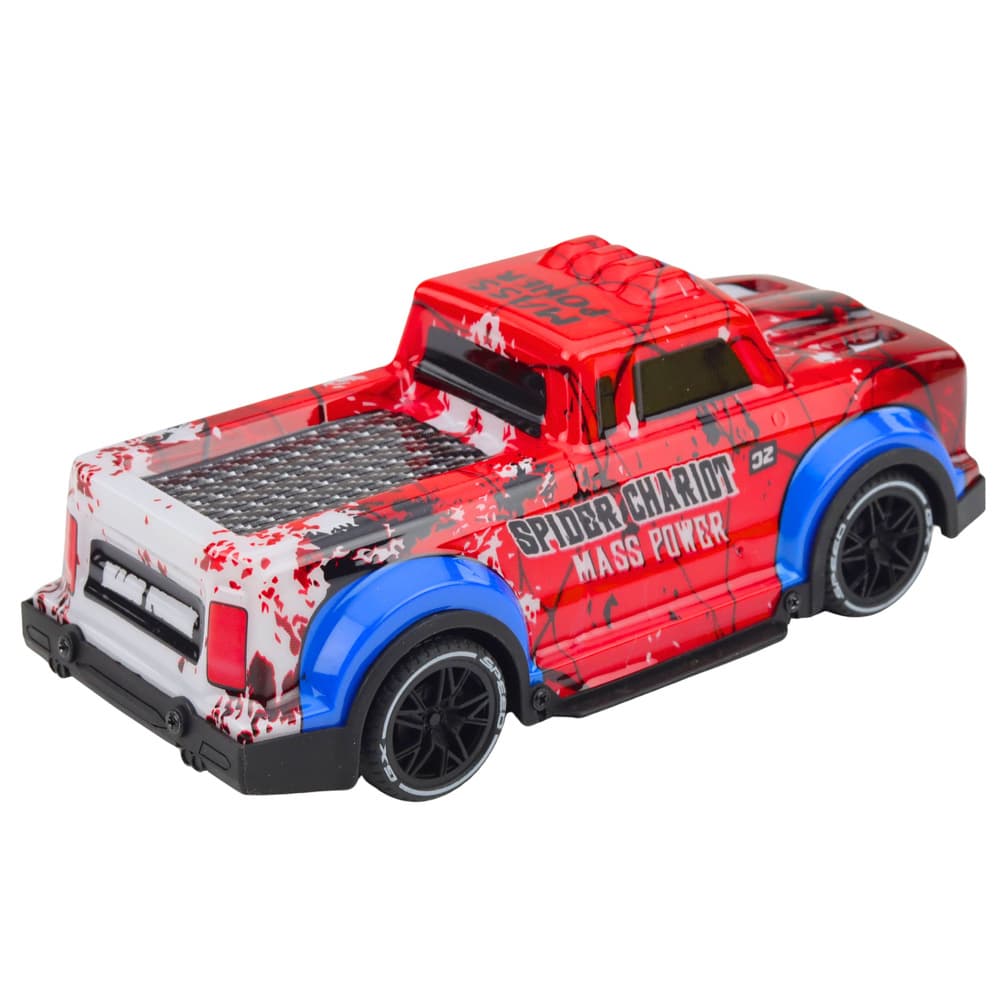 LEAN TOYS RC terenski avto Prikazen, luči, rdeč 4