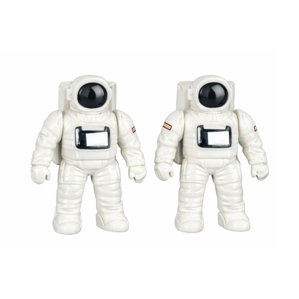 LEAN TOYS Vesoljski set: Raketa, lansirni stolp, astronavti 5