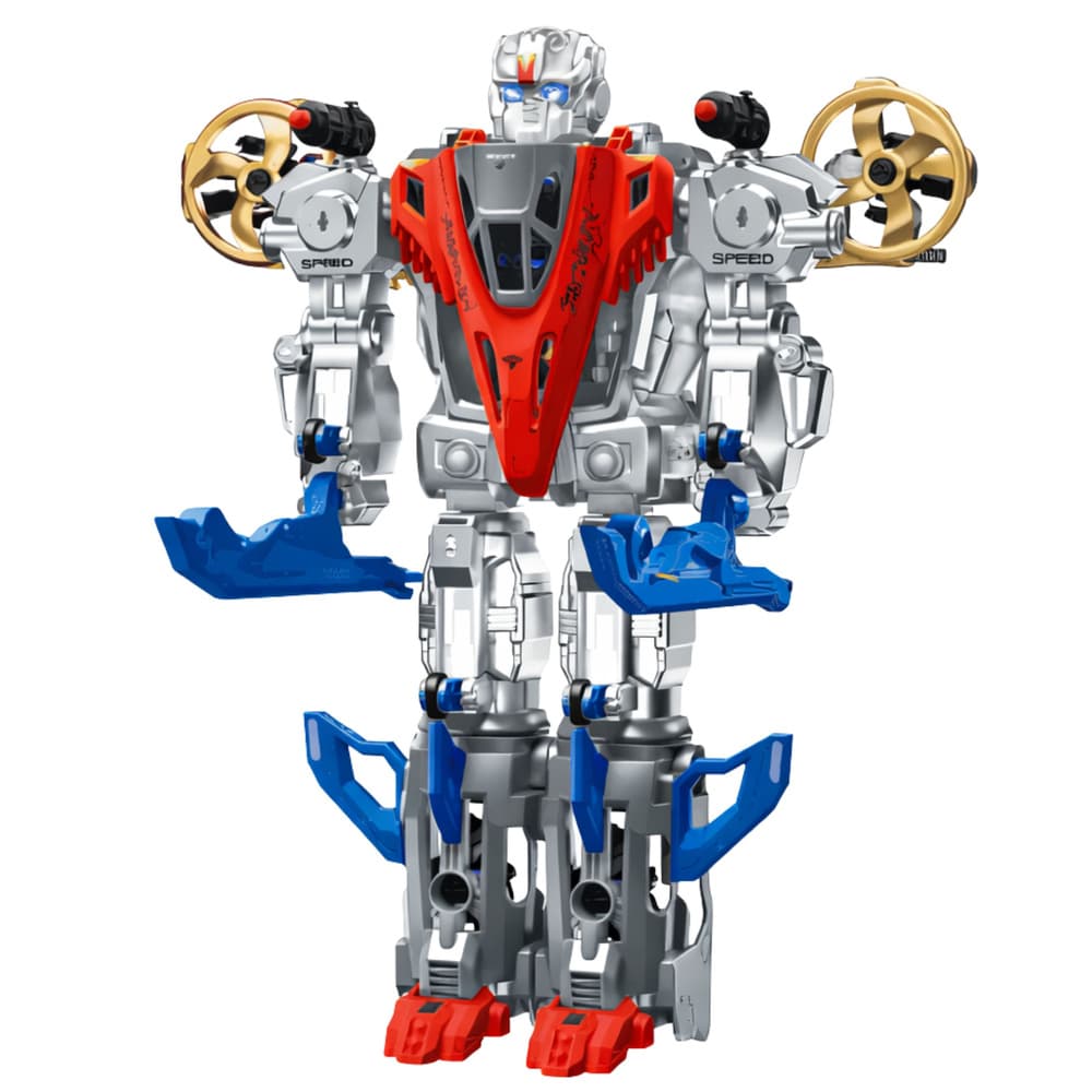 IGRAČA Robot Bojovnik / Lovski Letalnik 2v1 z lučmi in zvoki 5